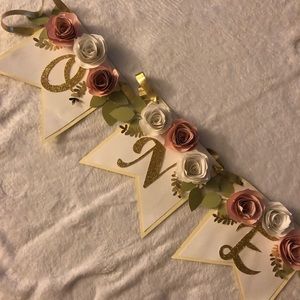 💛 ONE ***1st birthday sign💛